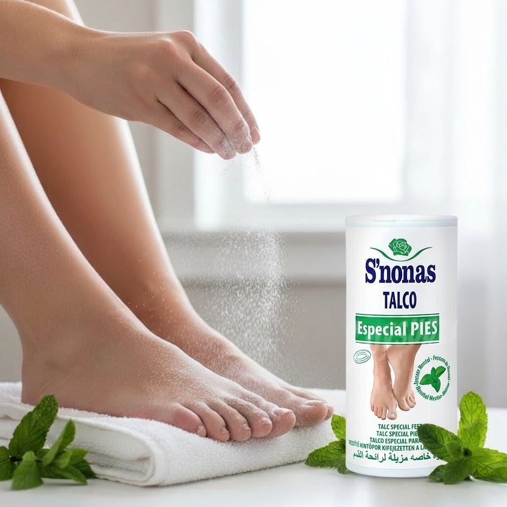 S'Nonas Talc Déodorant Pieds