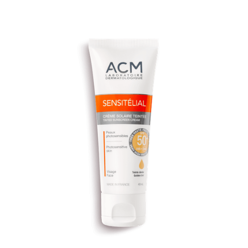 ACM SENSITÉLIAL CRÈME TEINTE DORÉE SOLAIRE SPF 50+ 40ml